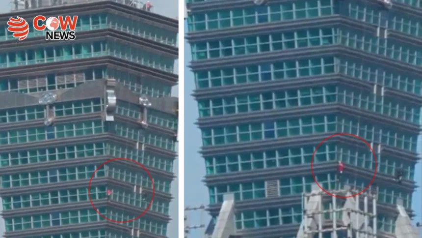 Alex Honnold Free Solos Taiwans Tallest Skyscraper