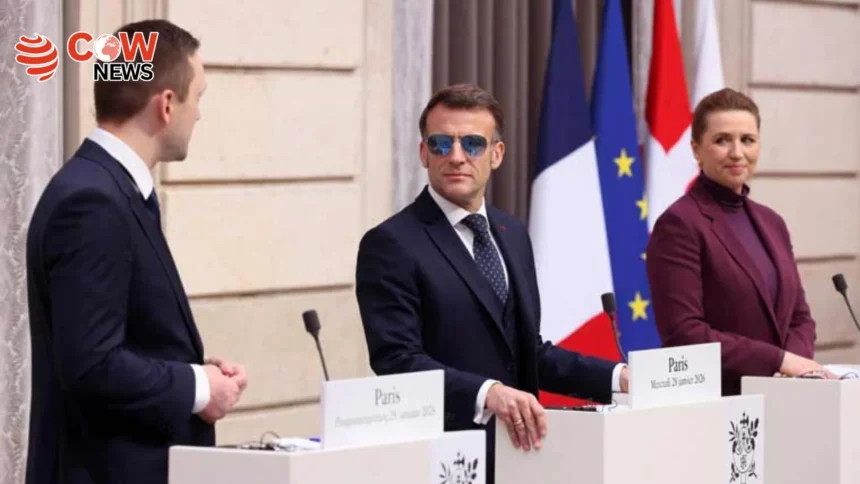 France Stands United With Denmark Macron Declares