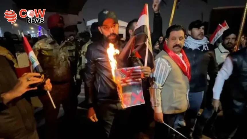 Protests Erupt in Baghdad Over US Interference Claims 1