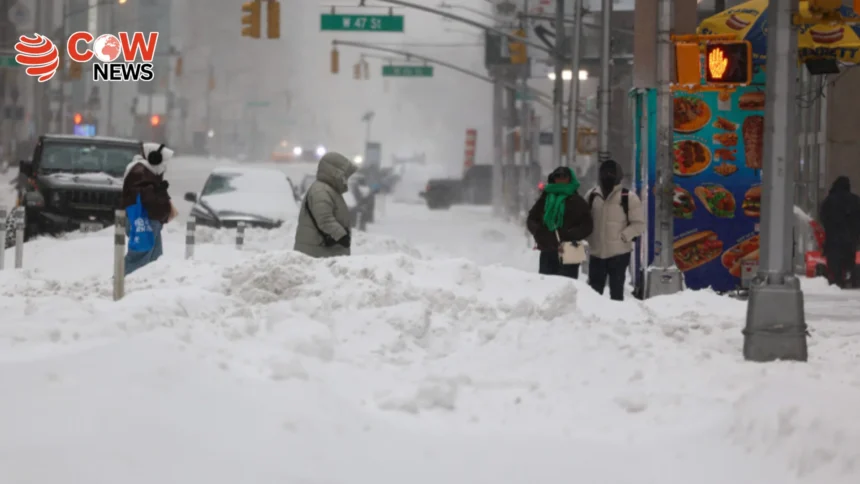 Severe Blizzard Hits US States Temperatures Drop to –49°C
