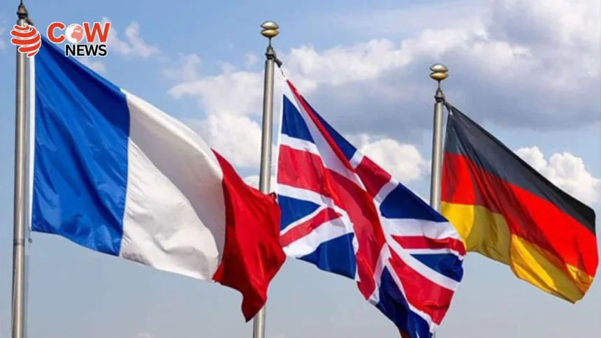 UK France Germany Urge Iran to Halt Violence Against Protesters