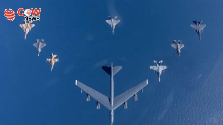 US Warplanes Roar Over Middle East Amid Iran Tensions