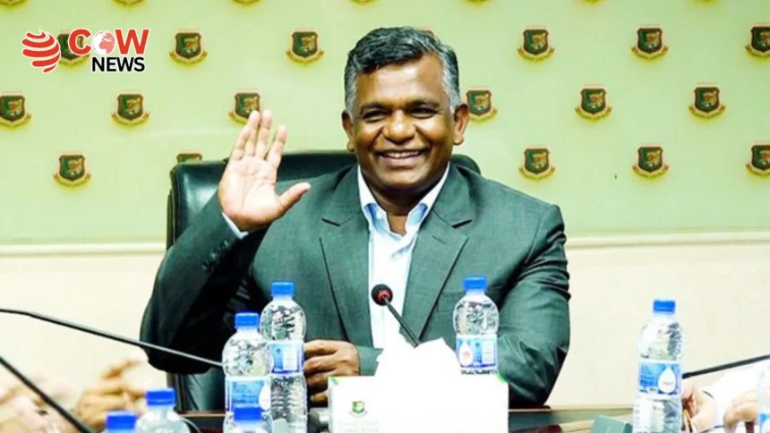 Bangladesh Cricket Chief Aminul Islam Arrives Pakistan ICC Emergency Meeting