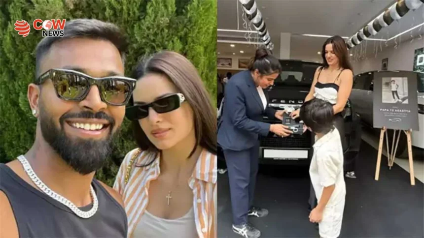 Hardik Pandya Gifts Luxury Car to Ex-Wife and Son 1 Hardik Pandya Gifts Luxury Car to Ex Wife and Son