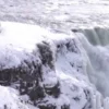 Niagara Falls Partially Frozen as Tourists Flock to Witness Wonder