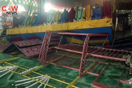 Police Officer Killed as Ride Collapses at Fair in India