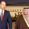 Prince William Arrives in Saudi Arabia on First Official Visit