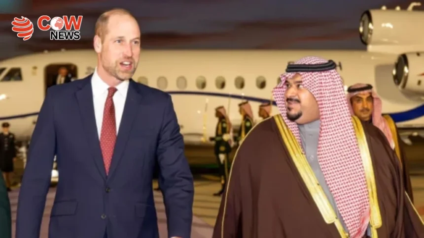 Prince William Arrives in Saudi Arabia on First Official Visit