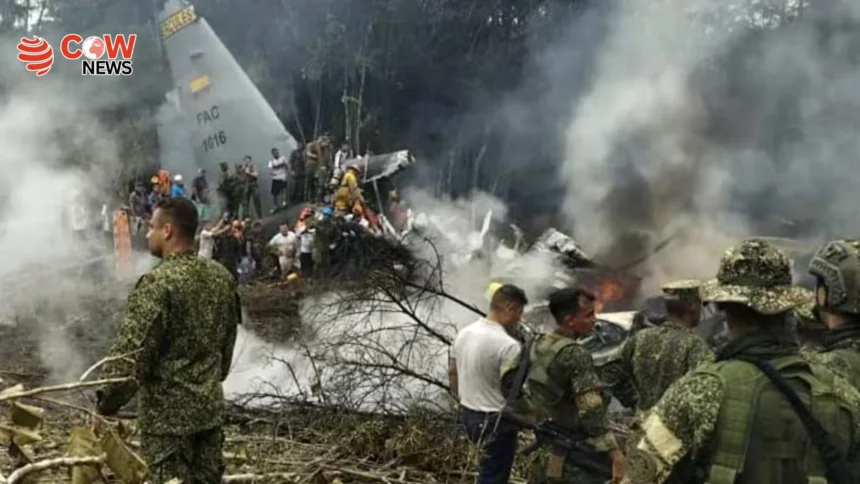 Colombia Military Plane Crash Kills 34 Many Missing 1