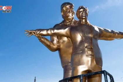 Controversial Trump–Epstein Statue Installed in Washington