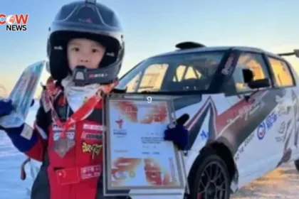 Five Year Old Chinese Racer Earns License