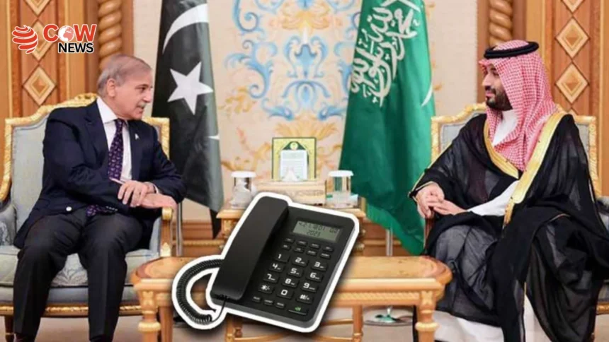 PM Shahbaz Talks With Saudi Crown Prince on Regional Peace