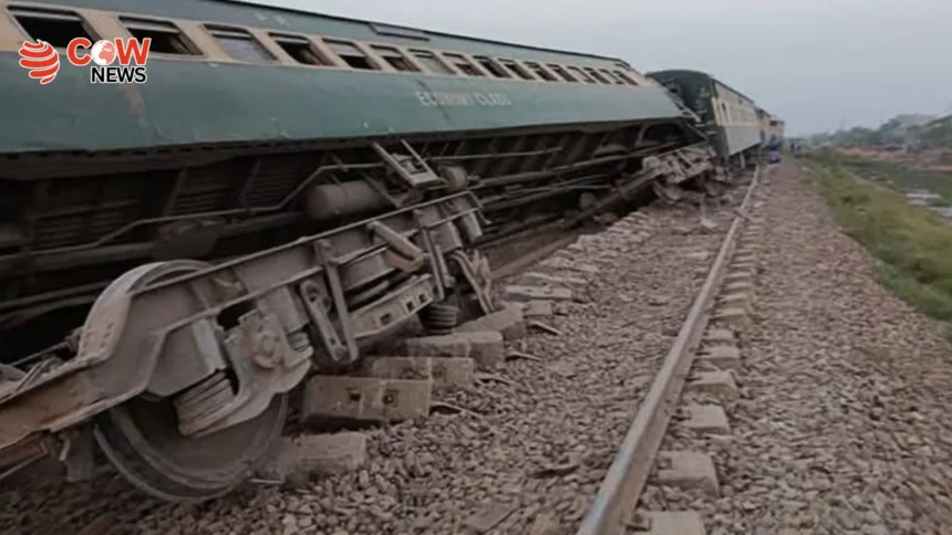 Pakistan Express Derails Near Mehrabpur Rail Traffic Affected