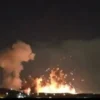US Hits Isfahan Trump Shares Blast Footage Online