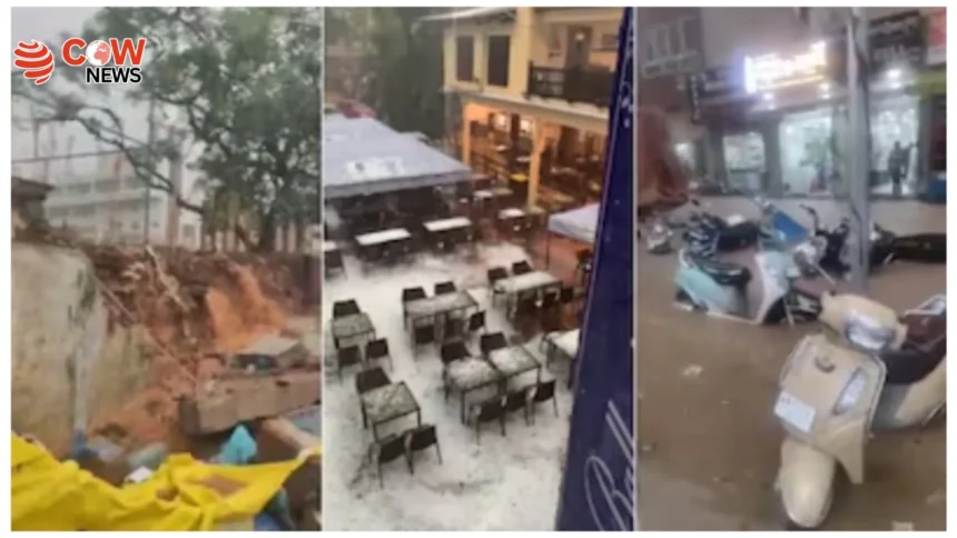 Deadly Rain and Hailstorm Cause Chaos in Bengaluru