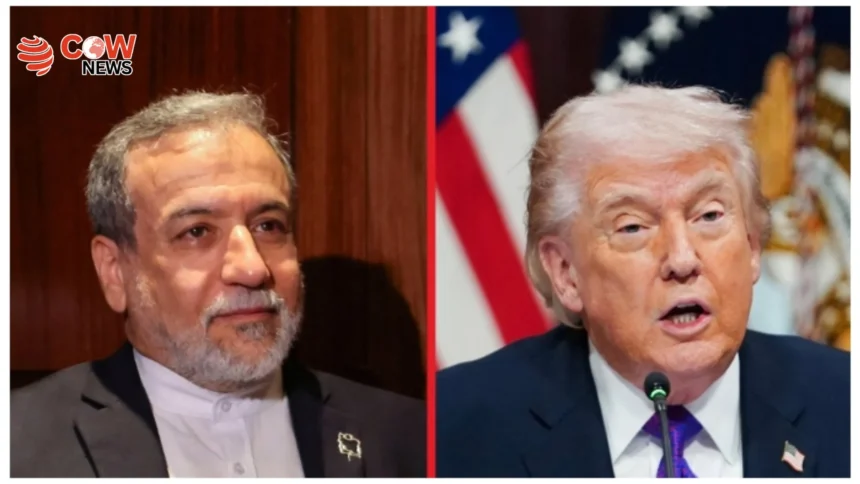 Iran Claims US Requested Talks Says FM Abbas Araghchi