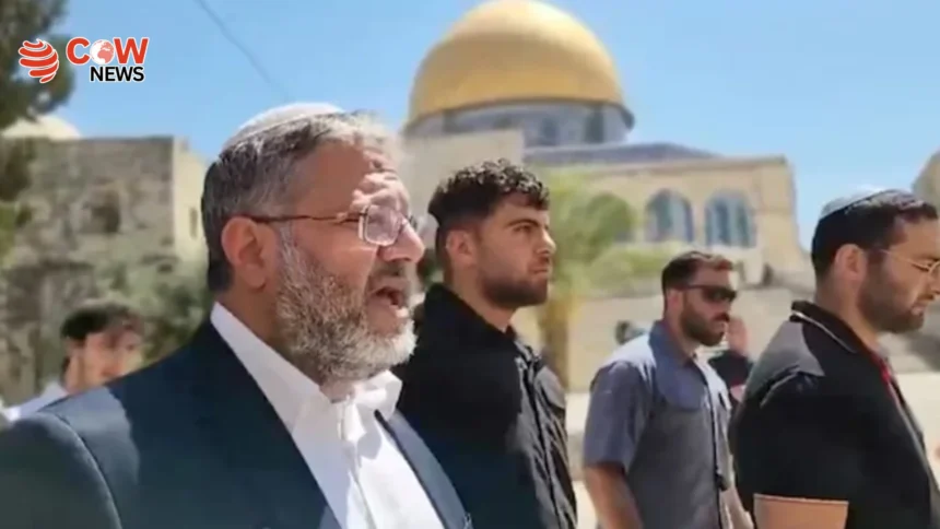 Israeli Minister Ben-Gvir Enters Al-Aqsa Compound Again 1 Israeli Minister Ben Gvir Enters Al Aqsa Compound Again