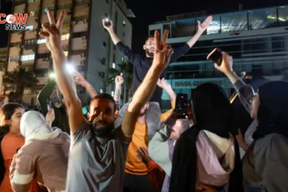 Lebanon Israel 10 Day Ceasefire Begins Beirut Celebrates