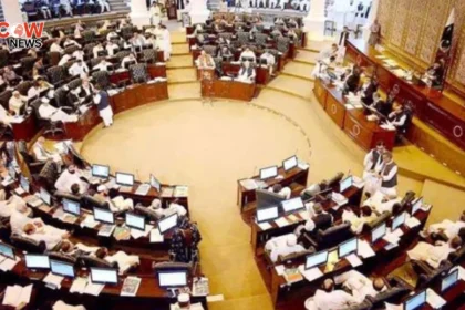 PML N MPA Protest After Speech Blocked in KP House