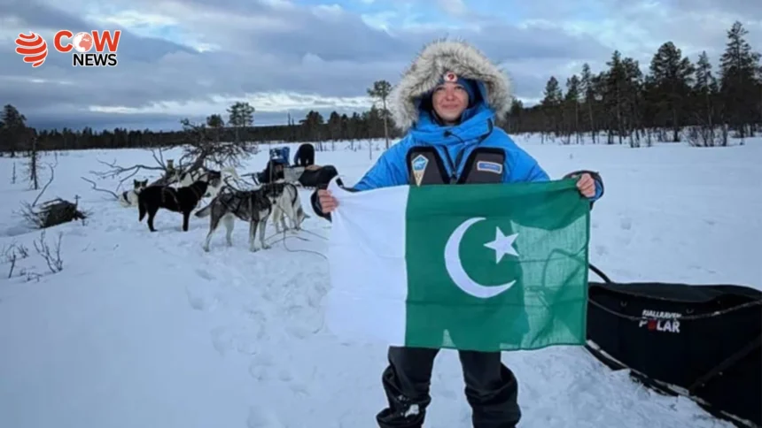 Pak Athlete Samar Khan Completes Arctic Challenge 1 Pak Athlete Samar Khan Completes Arctic Challenge