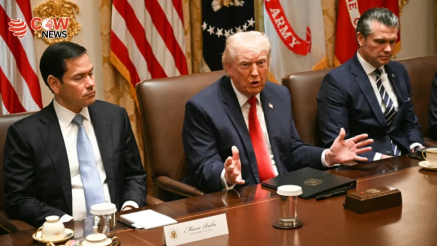 Trump Holds Iran Crisis Meeting Calls Asim Munir Report