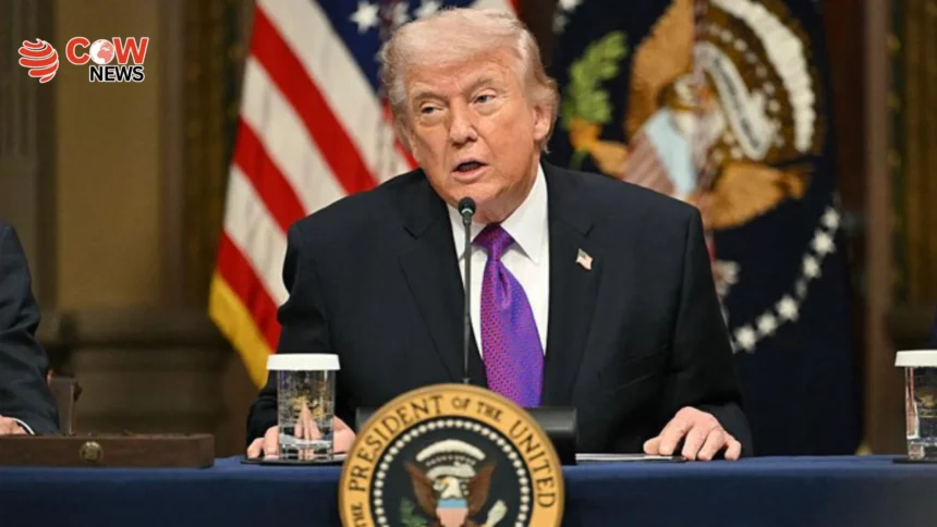 Trump Says Iran Near Collapse Wants Hormuz Opened