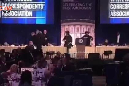 White House Dinner Gunfire Panic Trump Evacuated Report