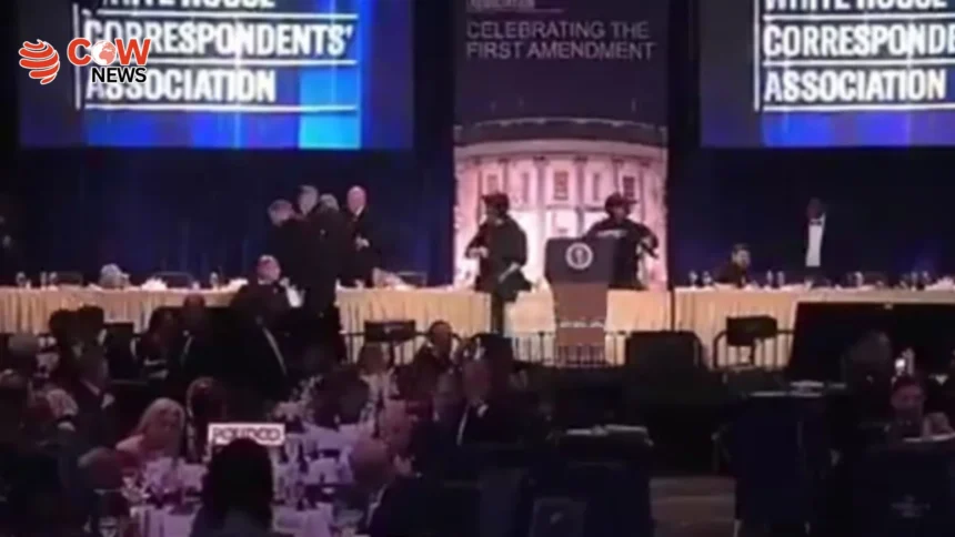 White House Dinner Gunfire Panic Trump Evacuated Report