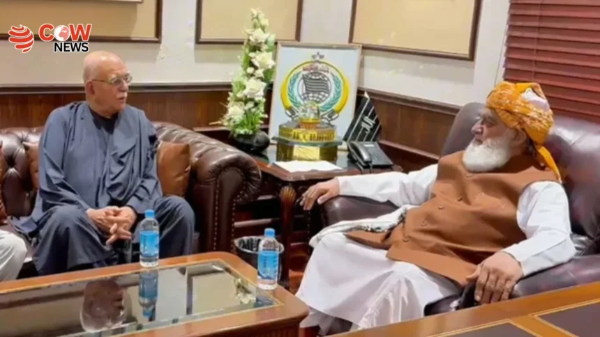 Achakzai, Fazl Meet on Political Future Strategy - The COW News