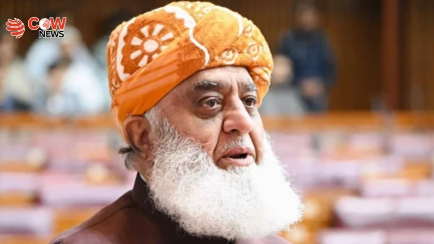 Fazlur Rehman Criticizes Security, Inflation in NA Speech - The COW News