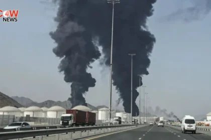 Iran Missile and Drone Strike Hits UAE Oil Facility