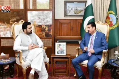 KP CM Sohail Afridi Meets Governor Over Security Issues - The COW News
