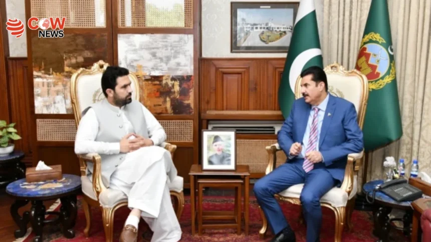 KP CM Sohail Afridi Meets Governor Over Security Issues - The COW News