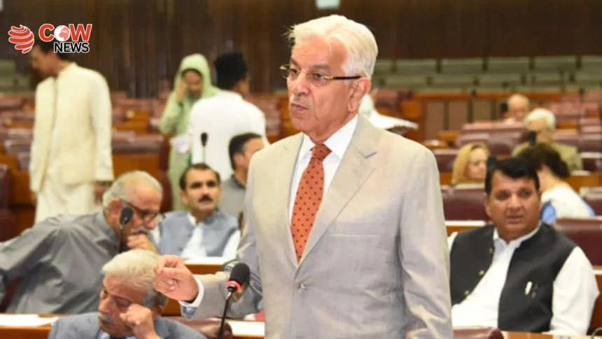 Khawaja Asif Links Afghanistan, India in Sharp Remarks - The COW News