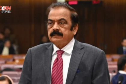 Rana Sanaullah Alleges Foreign Role in KP Violence - The COW News