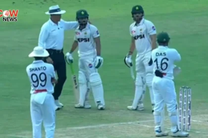 Rizwan, Litton Das Heated Exchange in Sylhet Test - The COW News