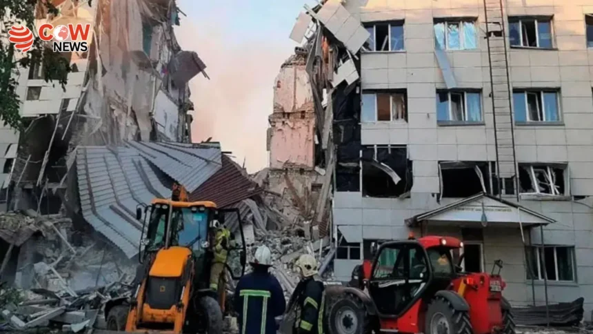 Russia Launches Hypersonic Missile Strikes on Ukraine Cities - The COW News