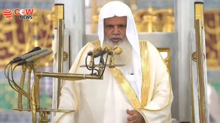 Sheikh Ali Al-Hudhaify to Deliver Hajj Sermon at Masjid Namirah 1 Sheikh Ali Al-Hudhaify to Deliver Hajj Sermon at Masjid Namirah - The COW News