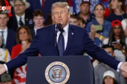 Trump Faces Protests During New York Rally Speech - The COW News
