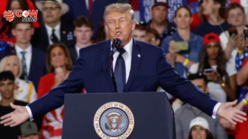 Trump Faces Protests During New York Rally Speech 1 Trump Faces Protests During New York Rally Speech - The COW News