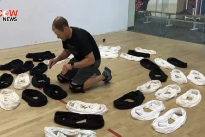 US Man Sets Record by Wearing 32 T-Shirts in One Minute - The COW News