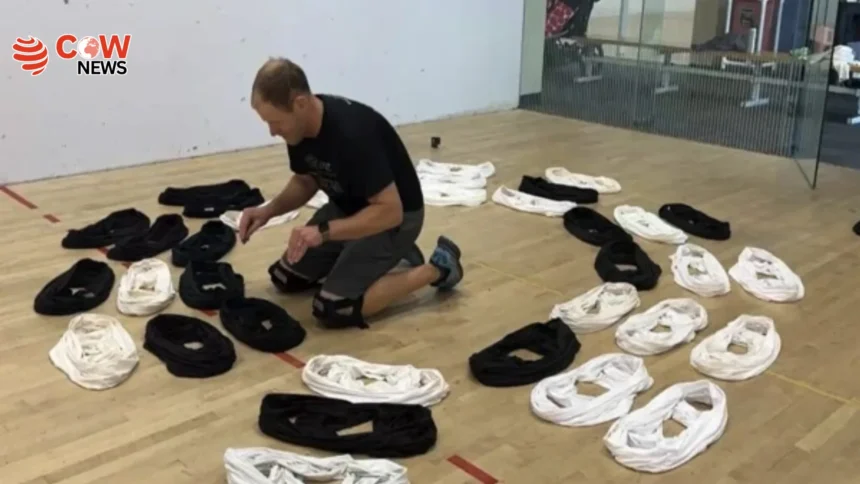 US Man Sets Record by Wearing 32 T-Shirts in One Minute 1 US Man Sets Record by Wearing 32 T-Shirts in One Minute - The COW News