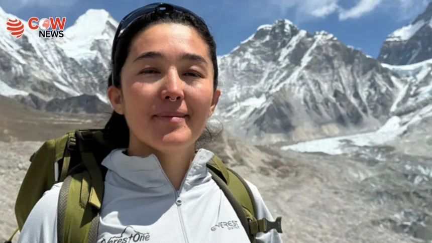 Zakia Makes History as First Afghan Everest Climber - The COW News