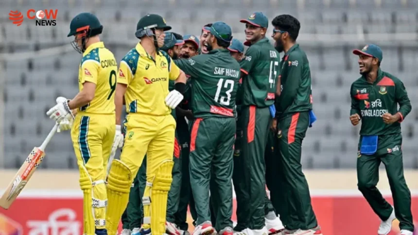 Bangladesh Beat Australia in Historic ODI Victory - The COW News