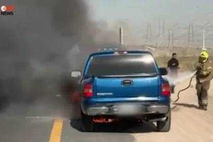Dubai Police Warn of Vehicle Fire Risks in Extreme Heat - The COW News