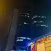 Fire Erupts at Dubai Emirates Financial Towers UAE Fire - The COW News