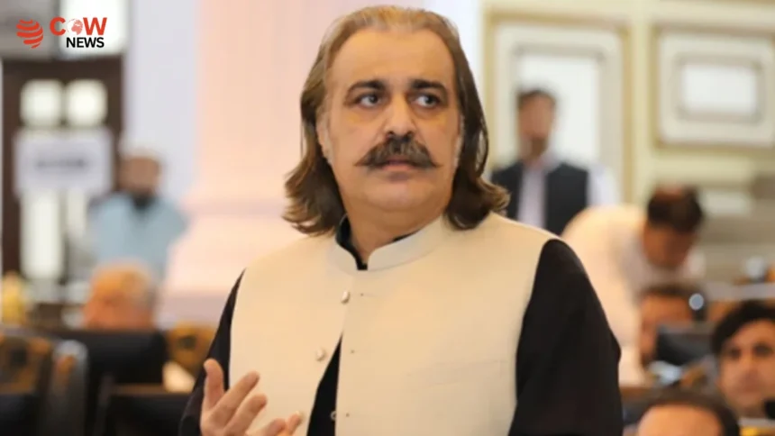 Gandapur Slams His Own Govt Budget in Assembly Speech - The COW News