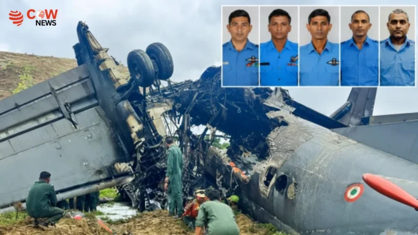 Indian Air Force Plane Crash in Assam Kills 5 Officers 1 Indian Air Force Plane Crash in Assam Kills 5 Officers - The COW News