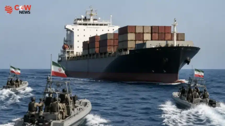 Iran Says It Seized US Cargo Ship in Strait of Hormuz 1 Iran Says It Seized US Cargo Ship in Strait of Hormuz - The COW News