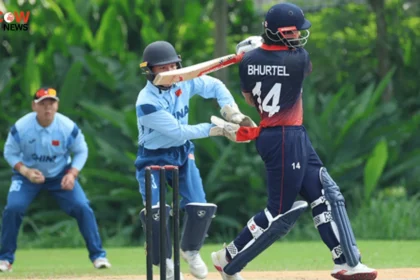 Nepal Opener Smashes Six Sixes in an Over Against China - The COW News